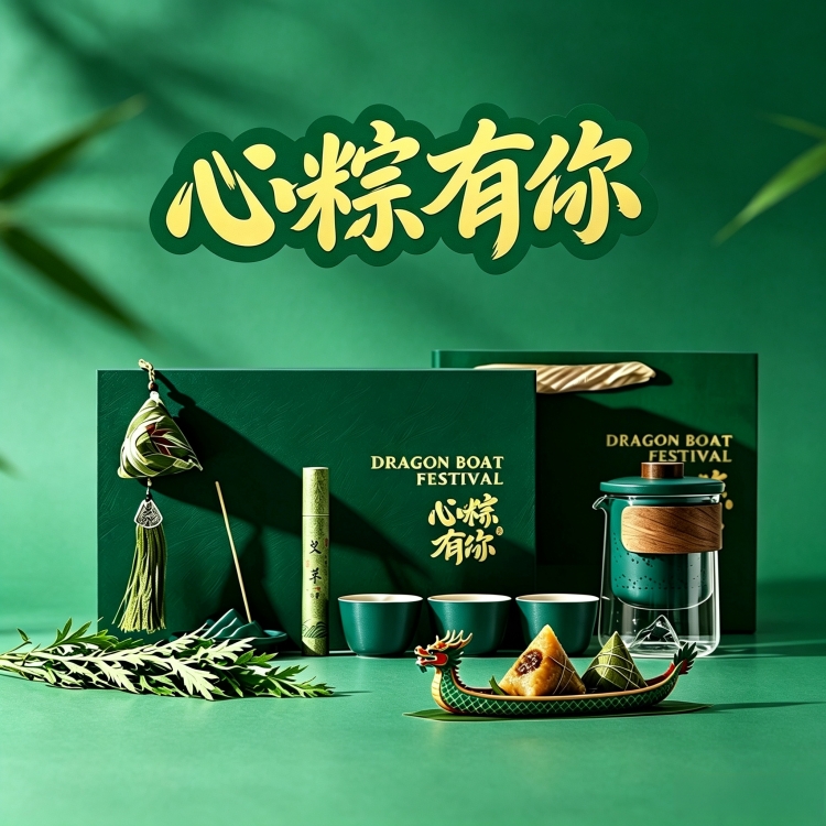 DONGYUE东悦端午·艾香快客杯七件套