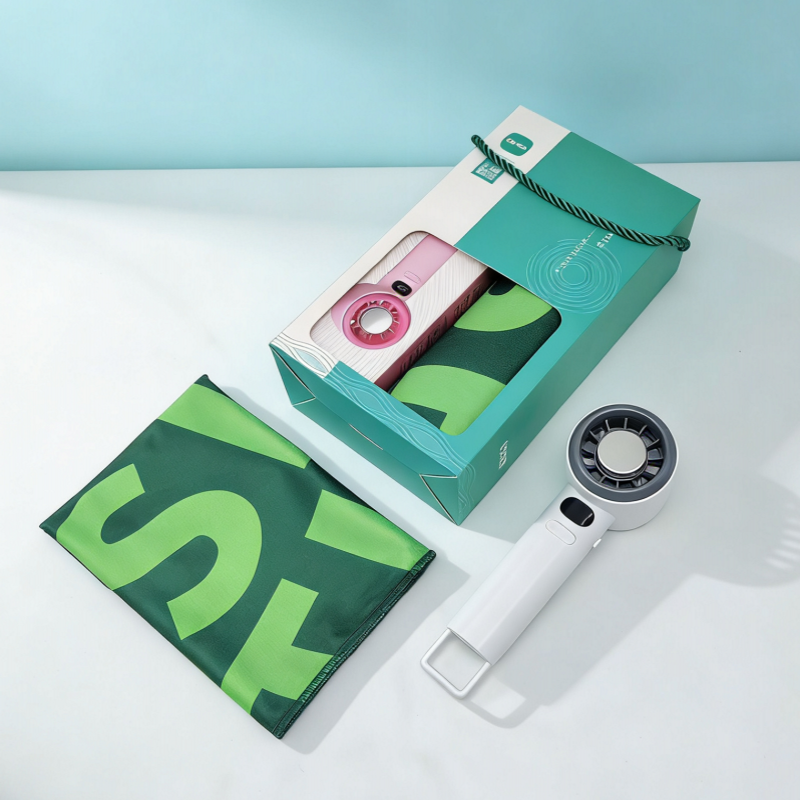 严选数显风扇毛巾礼盒A14F6