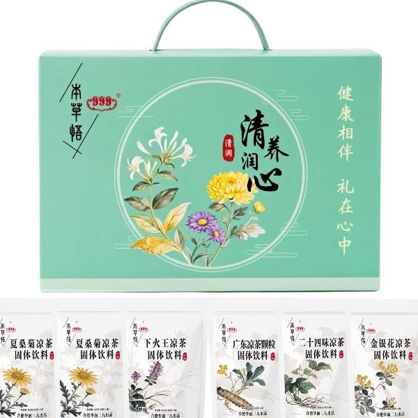 【华润三九】清养润心六件套960g