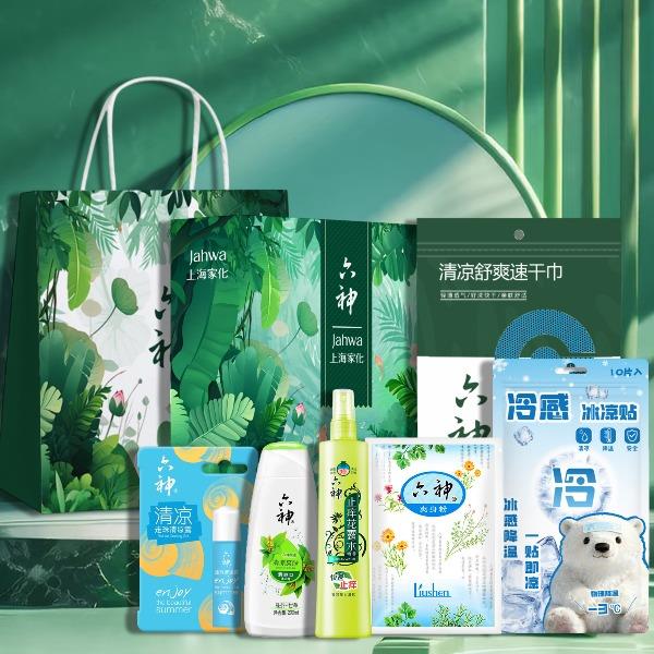 六神沁夏物语礼盒LS2604