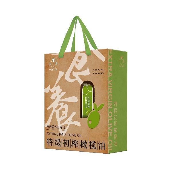 元黍食养橄榄油礼盒500ml*2