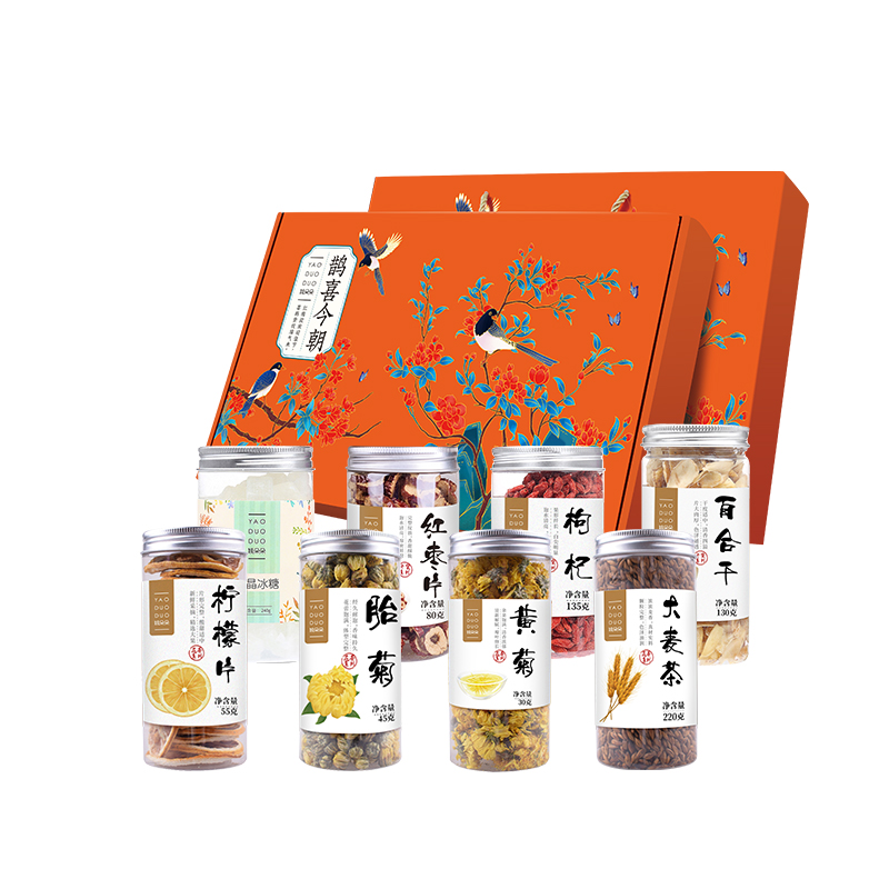 姚朵朵鹊喜今朝花茶组合装935型