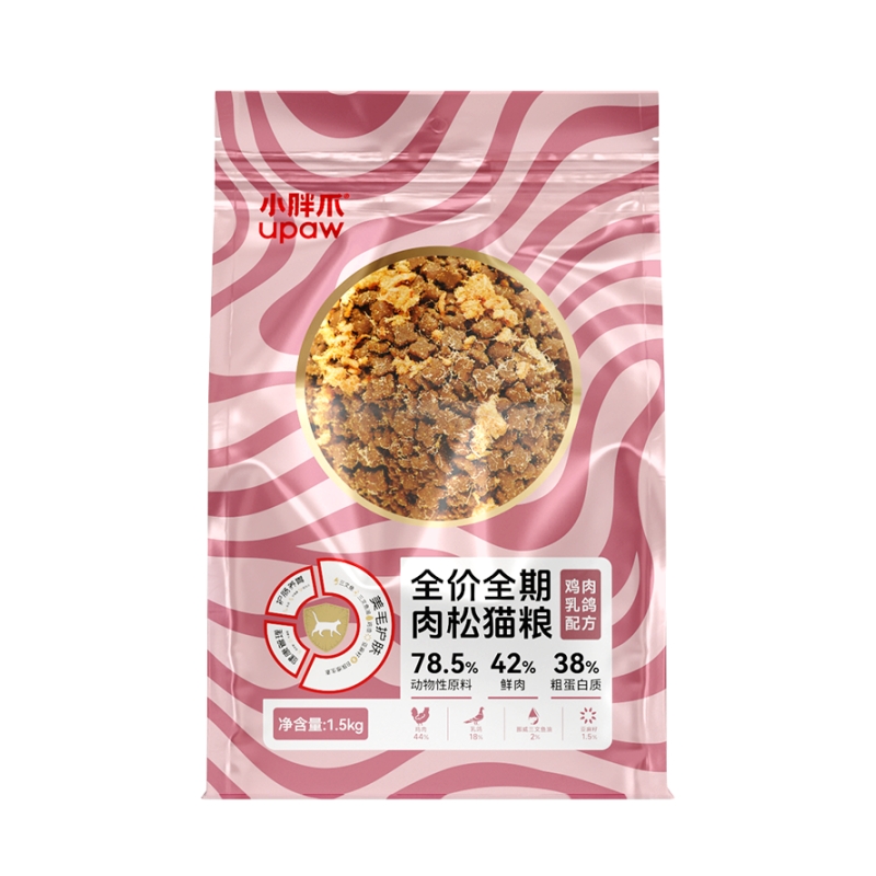 小胖爪全价全期肉松猫粮1.5kg