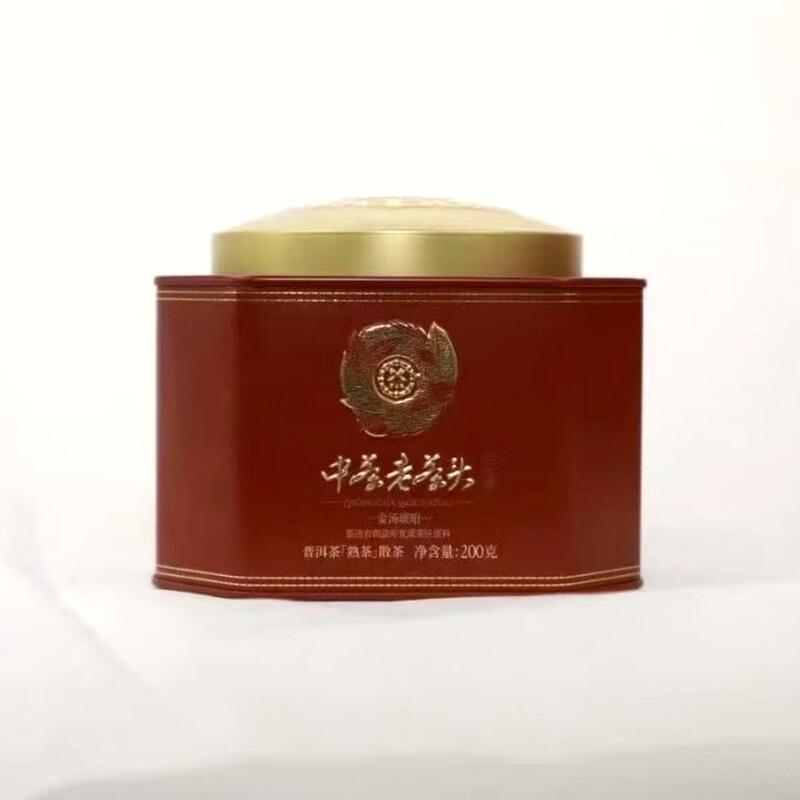 中茶琥珀金汤老茶头200g