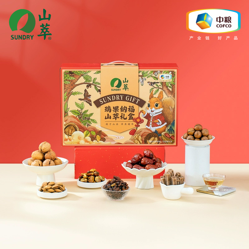 山萃瑞果纳福礼盒1.05kg