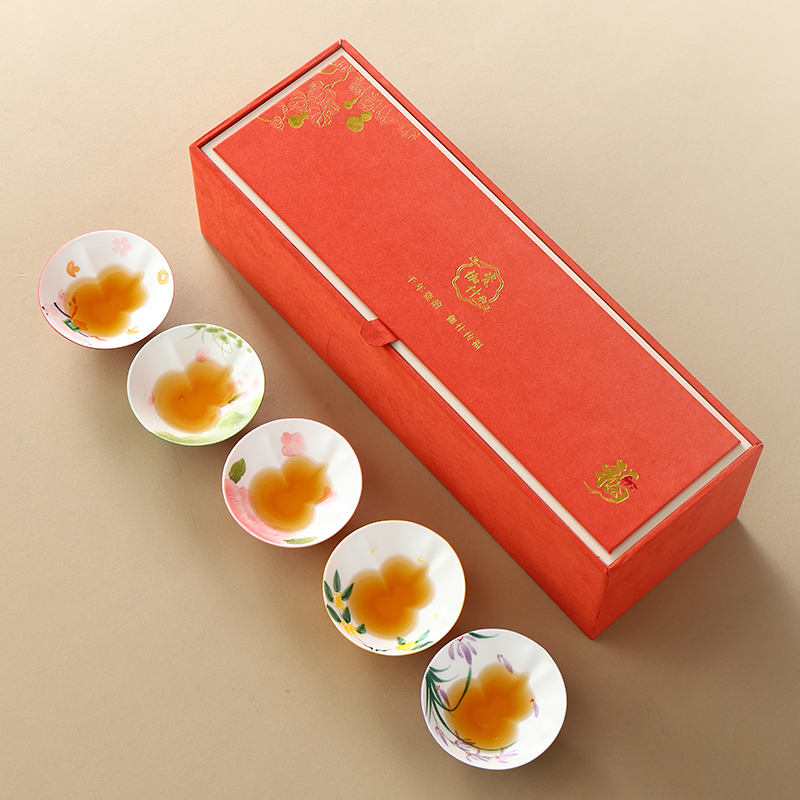 瓷伽什花开福至葫芦主人杯CJS-MSSH-001