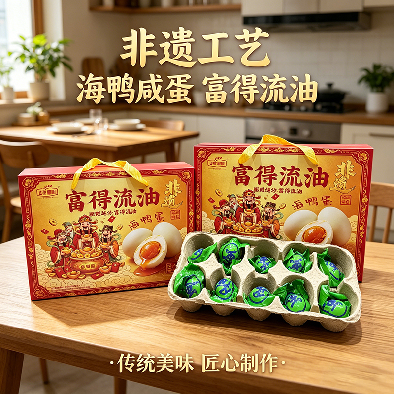 富得流油礼盒送礼发福利