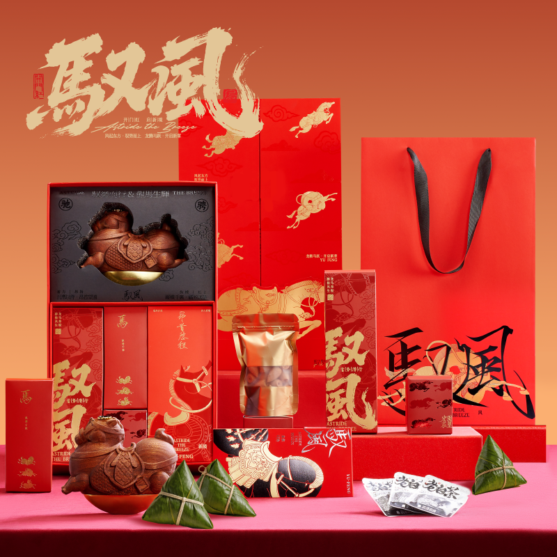 【驭风】原创马年龙马手办