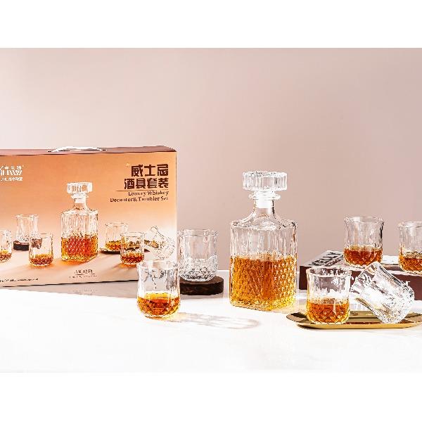 壹礼物威士忌酒具七件套