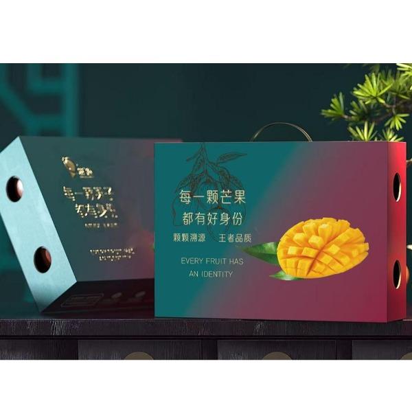 民间造物攀枝花贵妃芒8斤大果礼盒