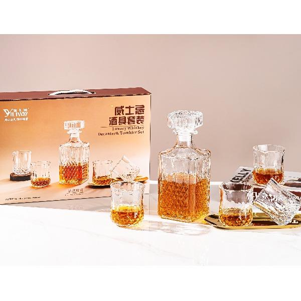 壹礼物威士忌酒具五件套