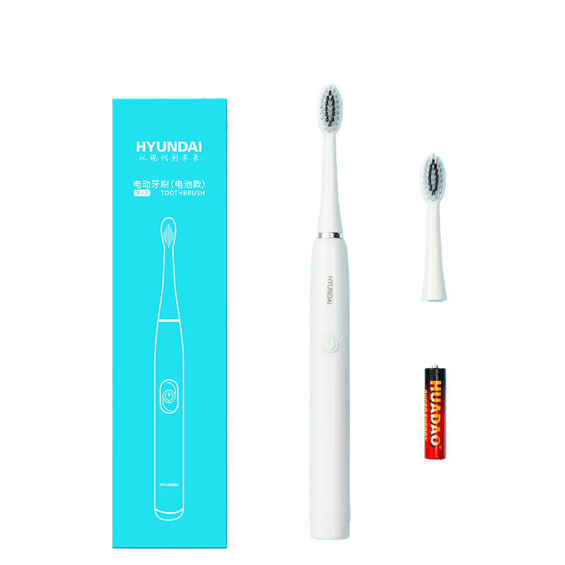 HYUNDAI电动牙刷电池款（配3个刷头）X-3
