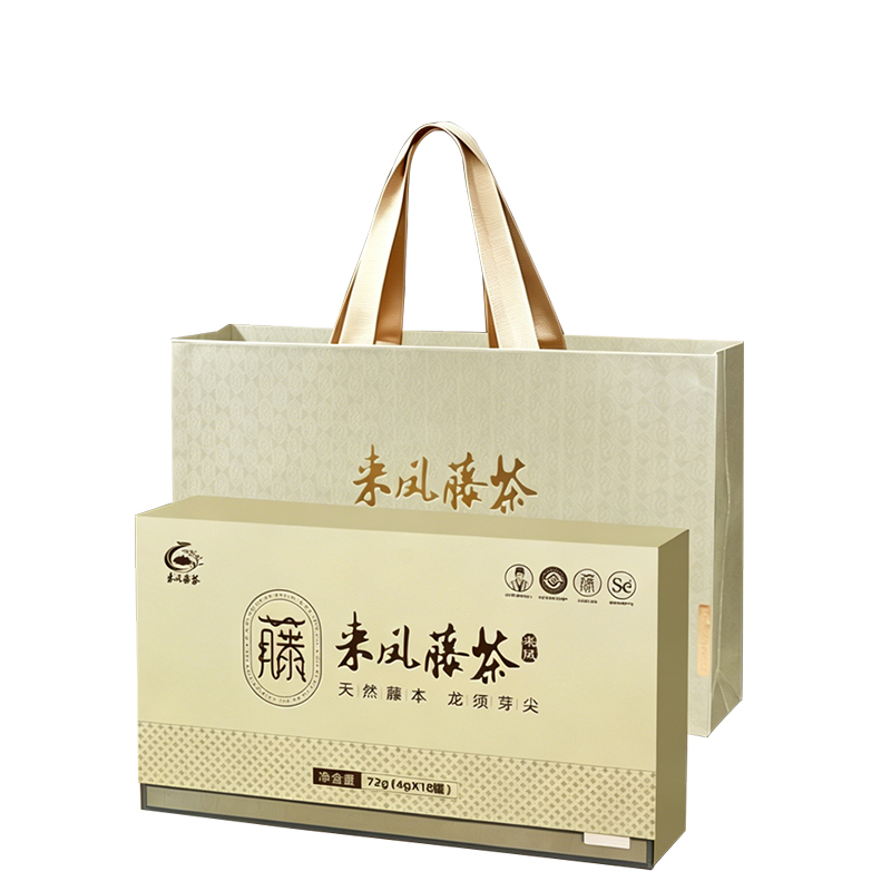 茶马世家来凤藤茶特级非凡匠心小罐茶72g（4g/罐*18）