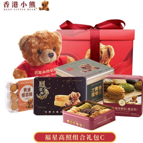 香港小熊福星高照组合礼包C