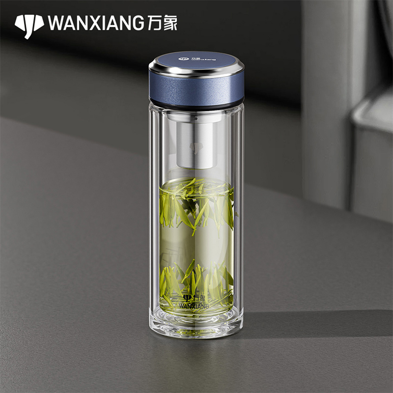 万象双层玻璃杯V276R