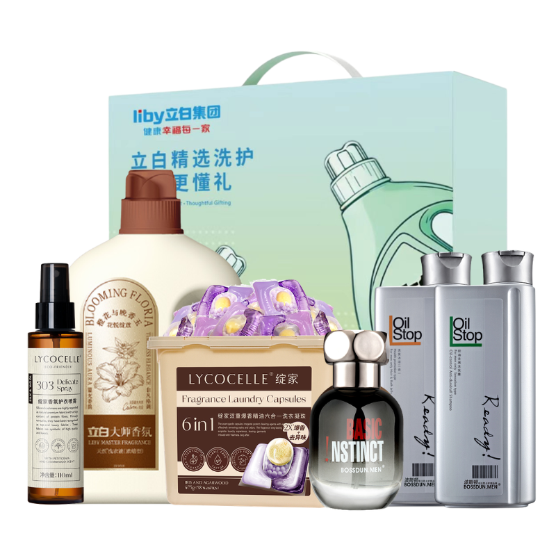 立白-晚香雪松洗护套装产品型号：LXH-6012