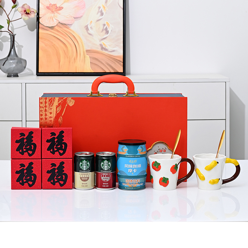 瓷语花香好事发生中秋福利商务套装