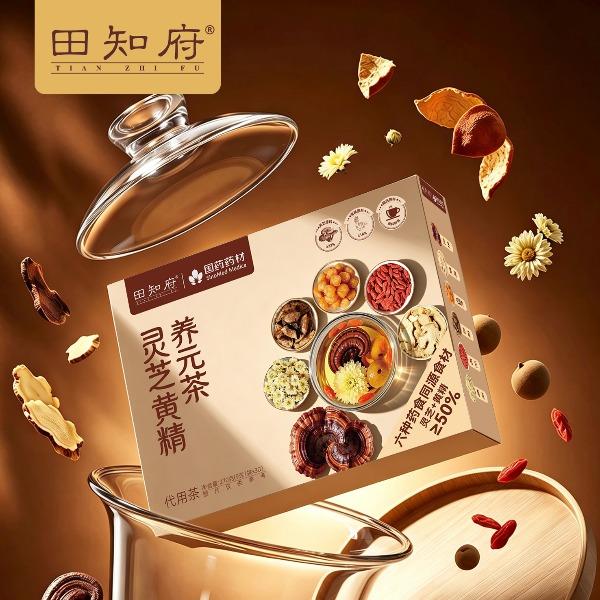 田知府-灵芝黄精养元茶270g