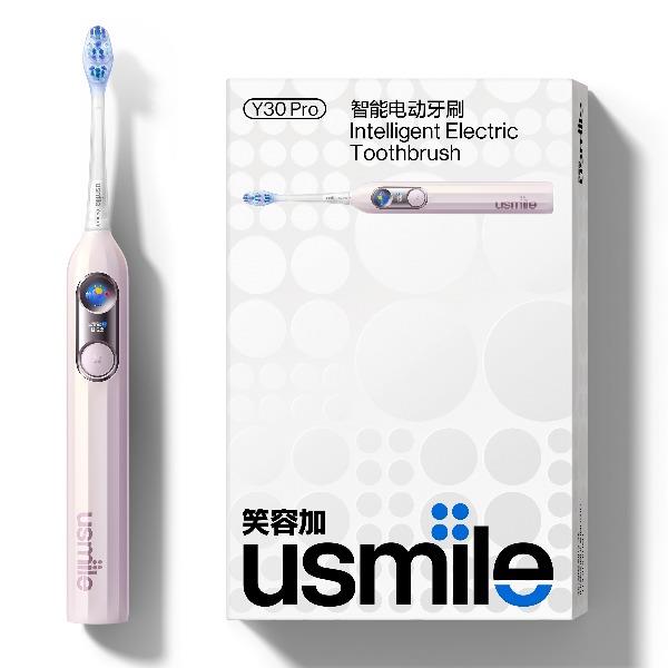 usmile笑容加电动牙刷Y30Pro极光蓝/幻蝶粉