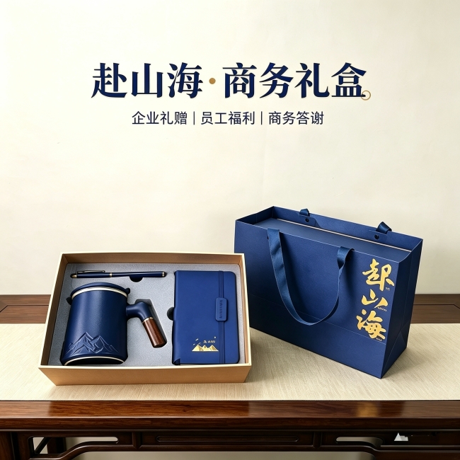 赴山海办公杯商务套装
