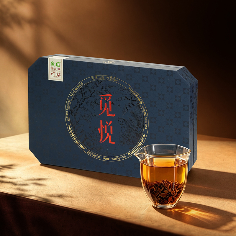 鱼玥觅悦蓝正山小种红茶150g(5g*30包)