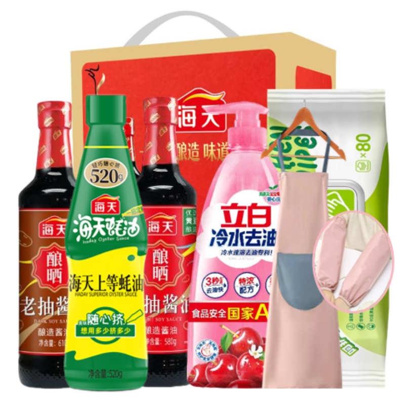 海天厨房调味用品组合-D款2830g