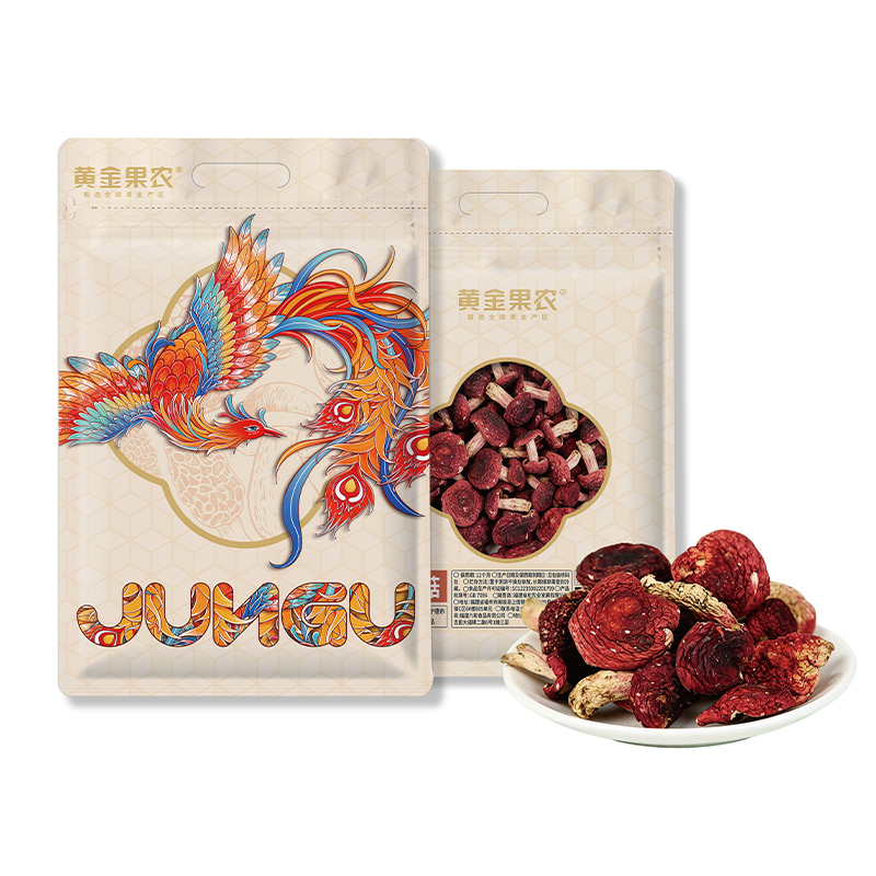黄金果农红菇168g