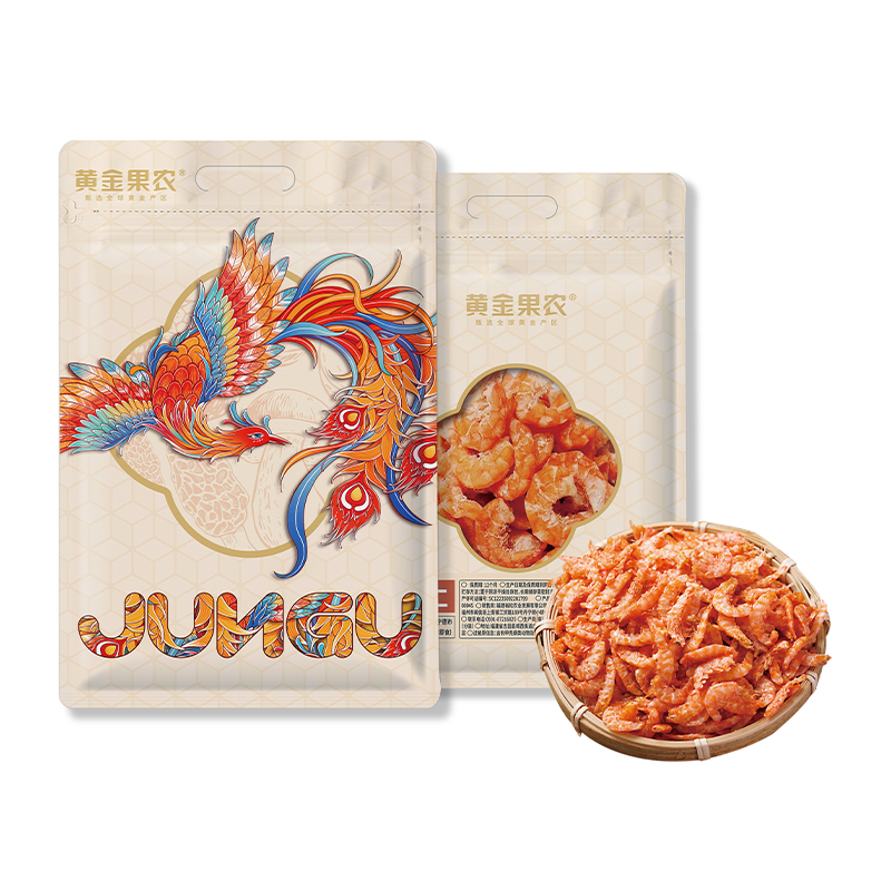 黄金果农虾仁252g