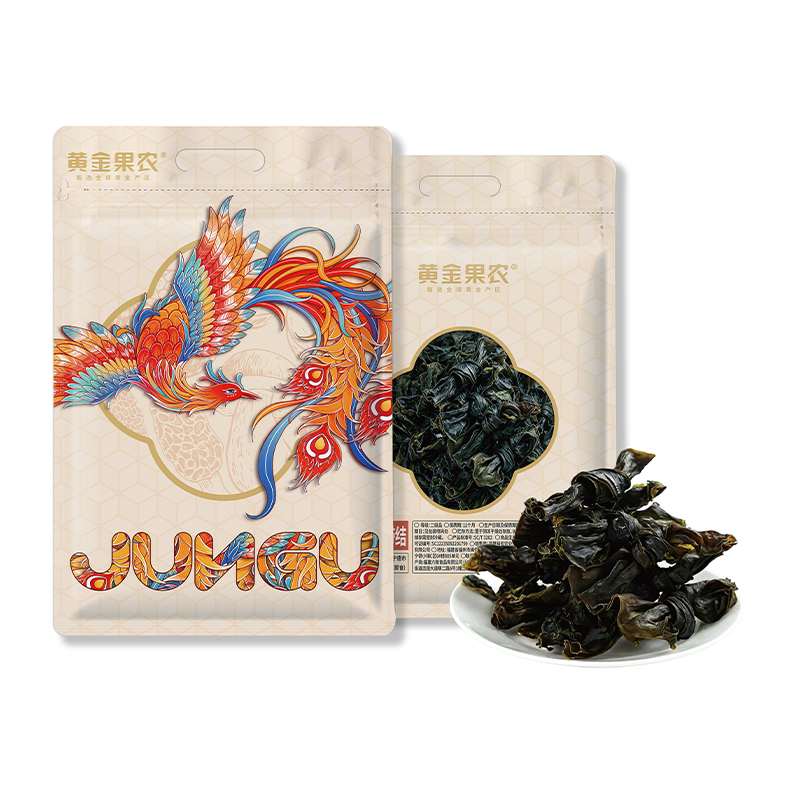黄金果农干海带结60g