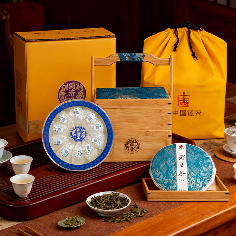国济堂国色天香·茶燕礼盒(50克疏盏)