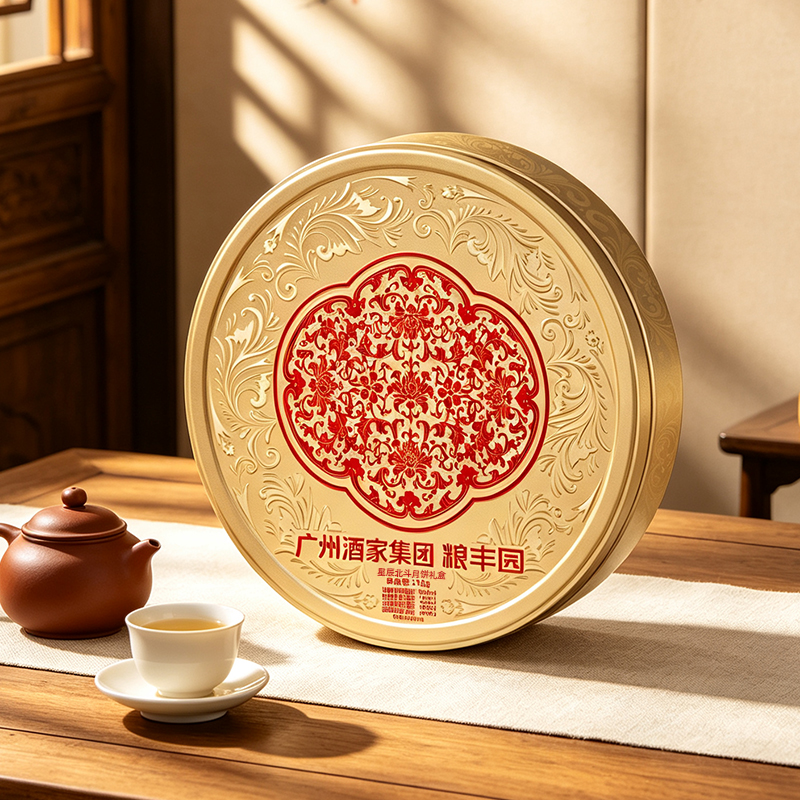 广州酒家粮丰园星辰北斗月饼礼盒