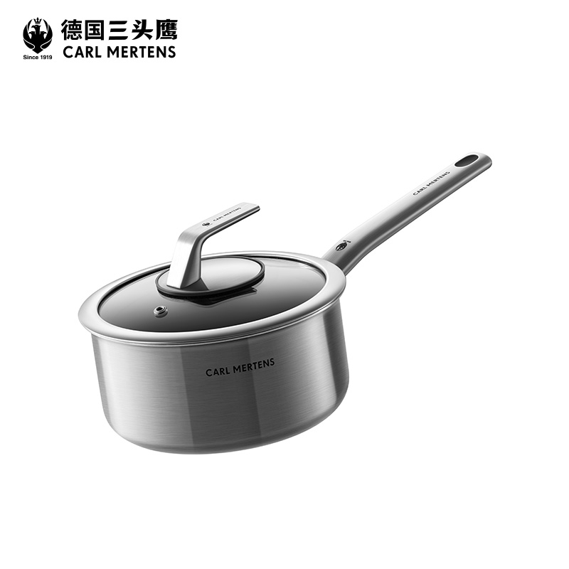 三头鹰旗舰款纯钛奶锅18cmMTiM18