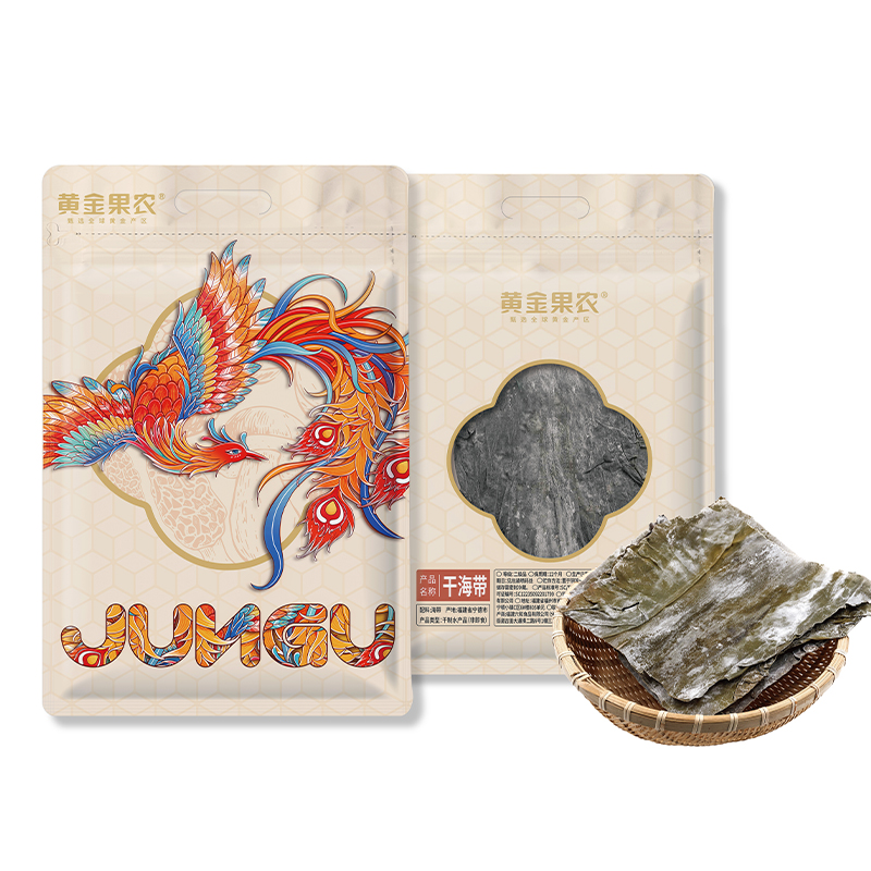 黄金果农干海带150g