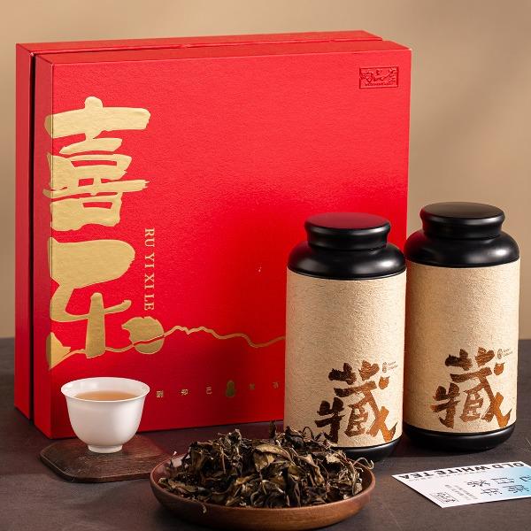 昀品堂-喜乐相伴云南古树白茶礼盒QC-DZ-202329
