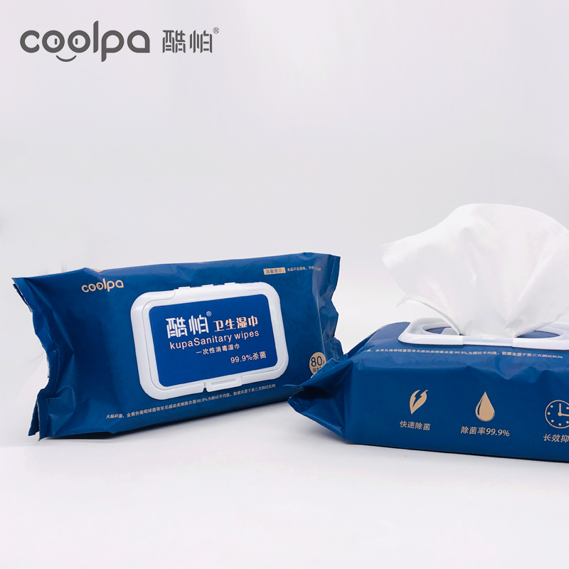 酷帕80片消毒濕巾
