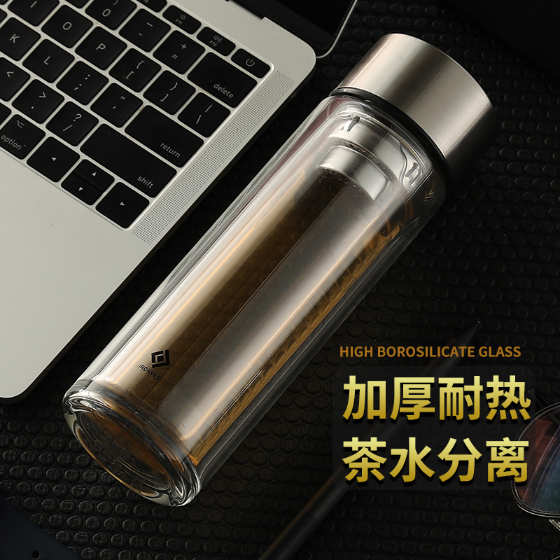 怡樂雅高硼硅耐熱時(shí)尚雙層杯YLYS-C3