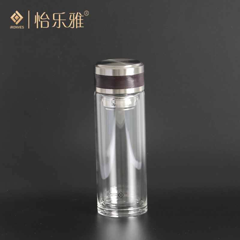 怡樂(lè)雅時(shí)尚雙層玻璃杯YLYS-C4