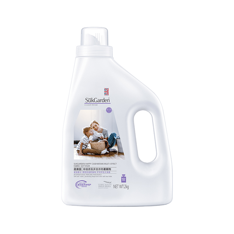 蔬果園幸福香氛多效衣物柔順劑2kg-SGY0063