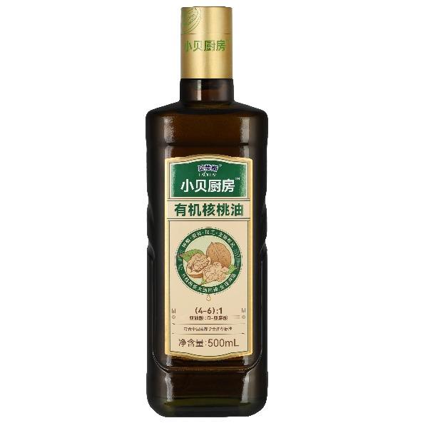 贝蒂斯小贝厨房有机核桃油500ml