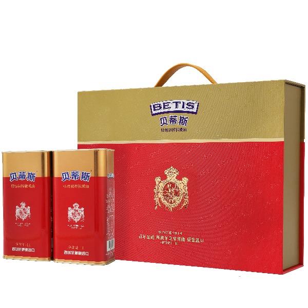 贝蒂斯特级初榨橄榄油礼盒（1000ml*2）精装版
