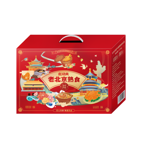 红功夫福气满满熟食礼盒1500g