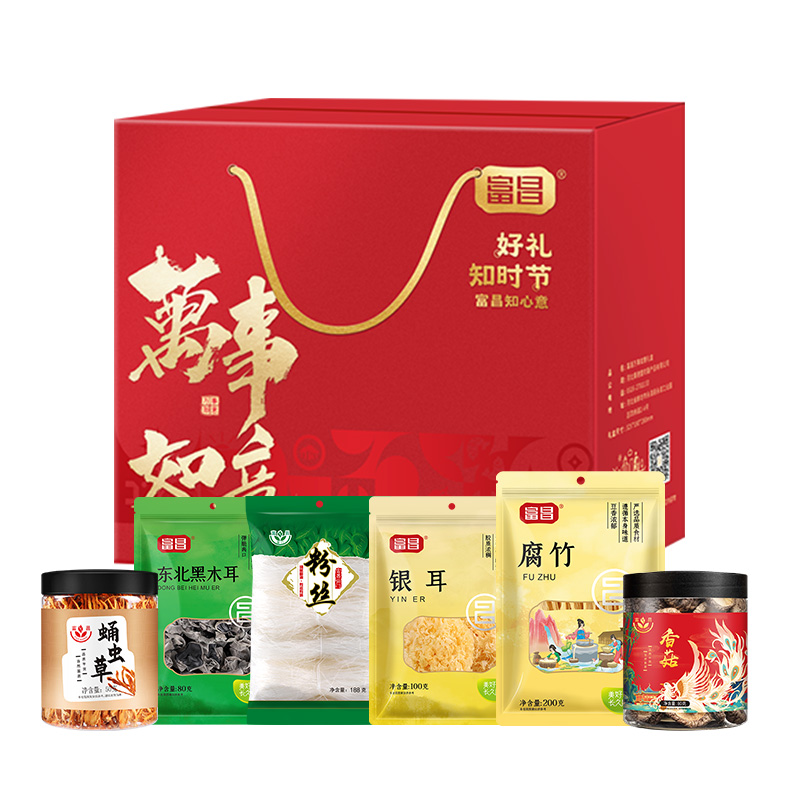 富昌菌菇伴手礼盒830g