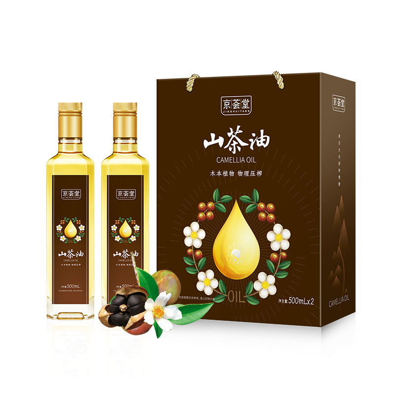 京荟堂山茶油500ml*2