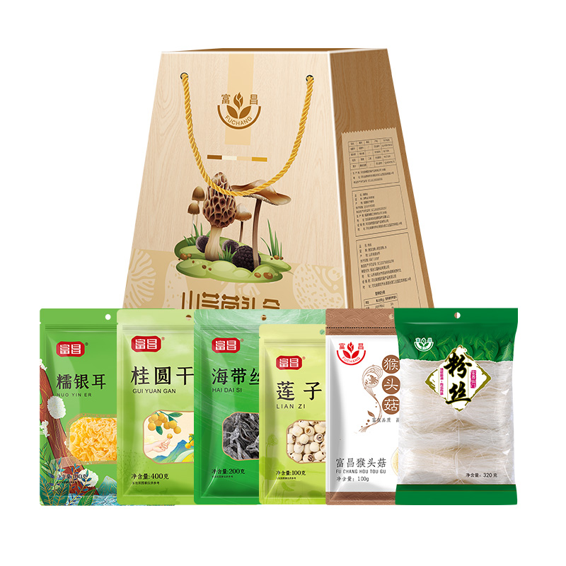 富昌山芝菌礼盒