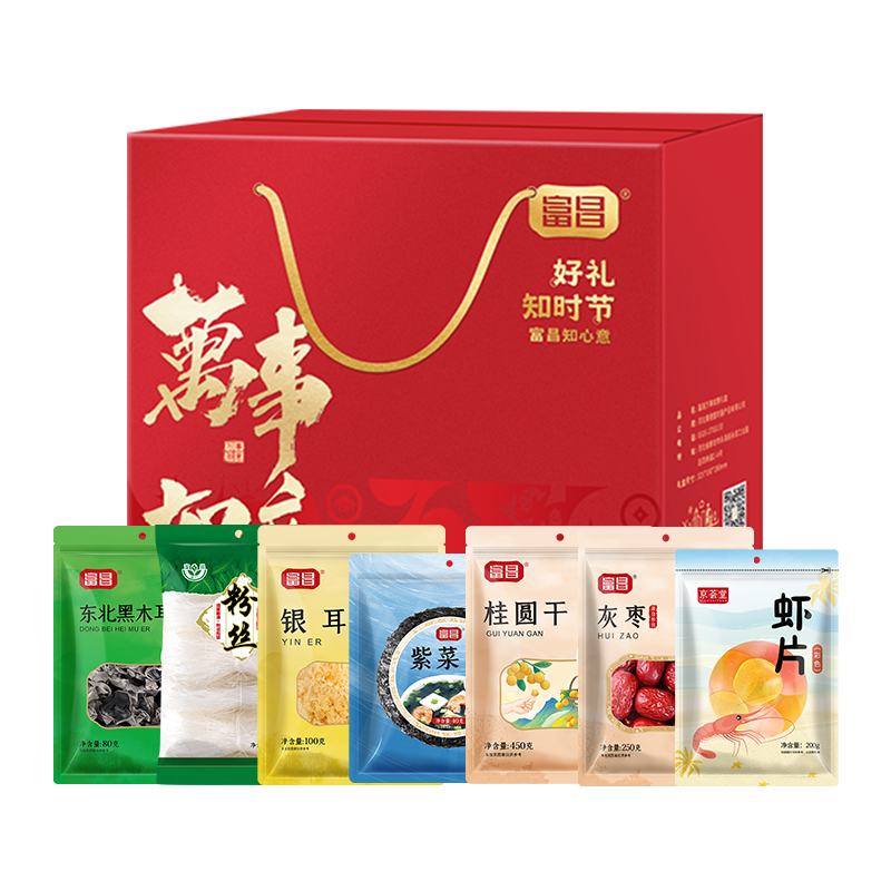 富昌菌菇伴手礼盒1308g