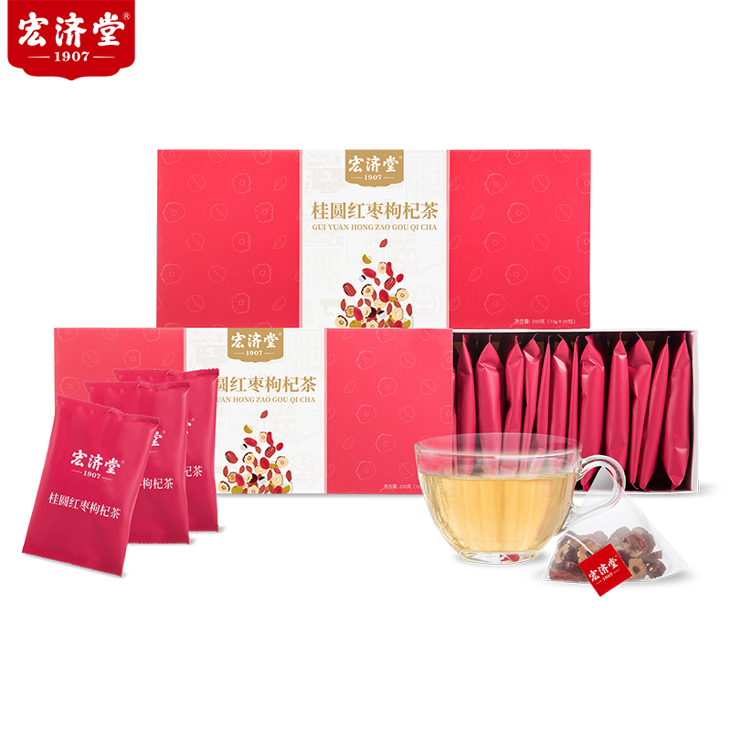 宏济堂桂圆红枣枸杞茶200g