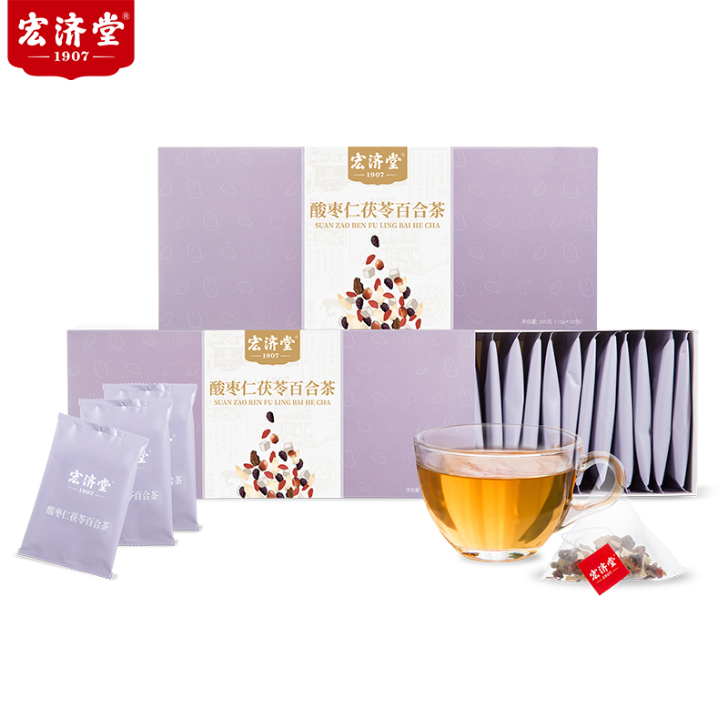 宏济堂酸枣仁茯苓百合茶200g