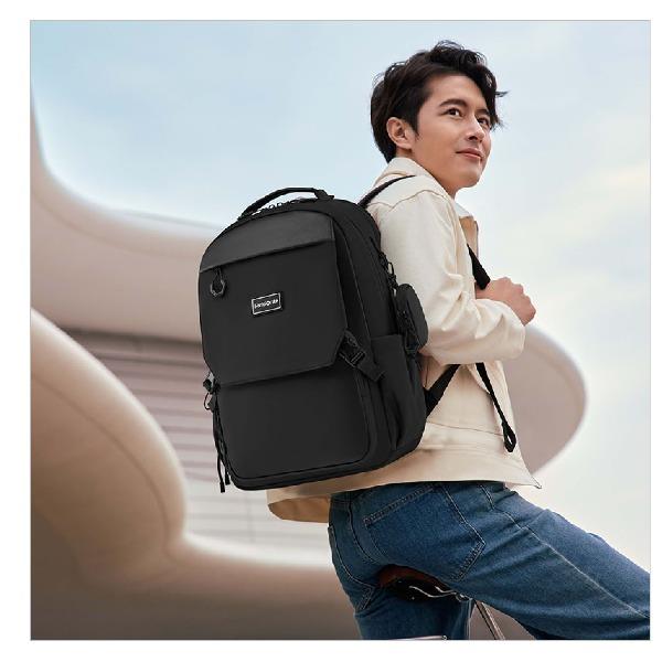 新秀丽双肩包黑色