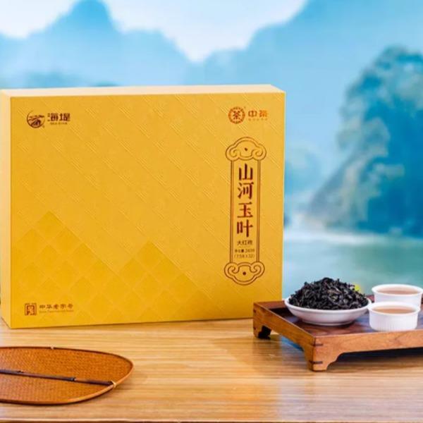 中茶山河玉葉大紅袍CTA6691-240g*6