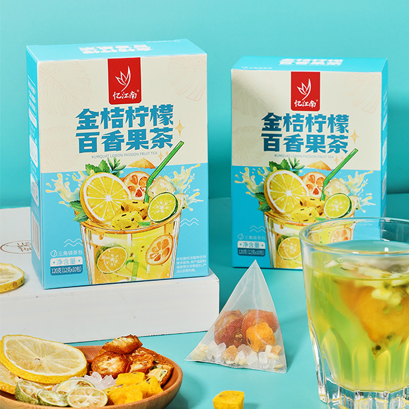 憶江南120g金桔檸檬百香果茶